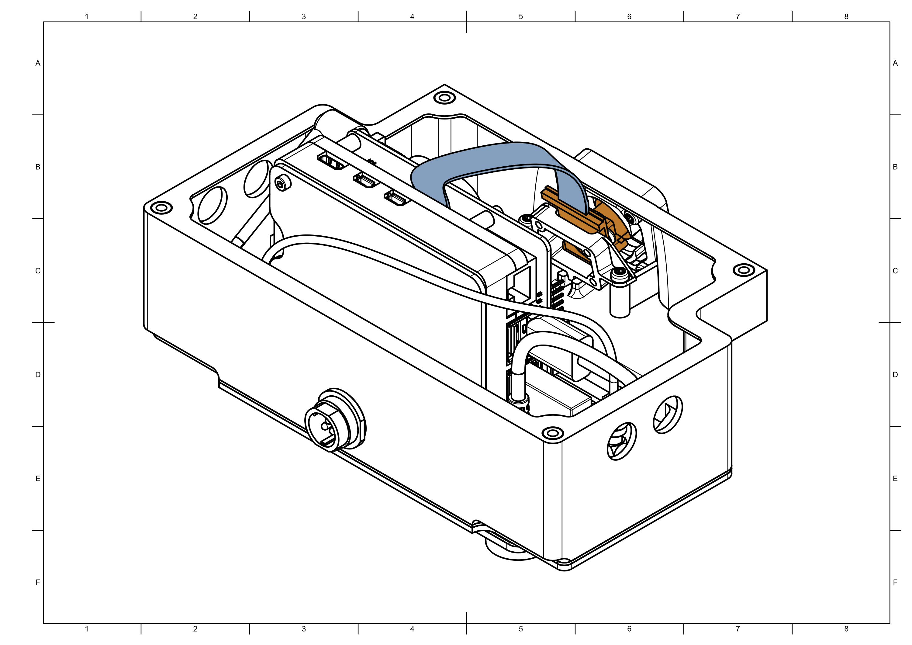 Attached camera ribbon